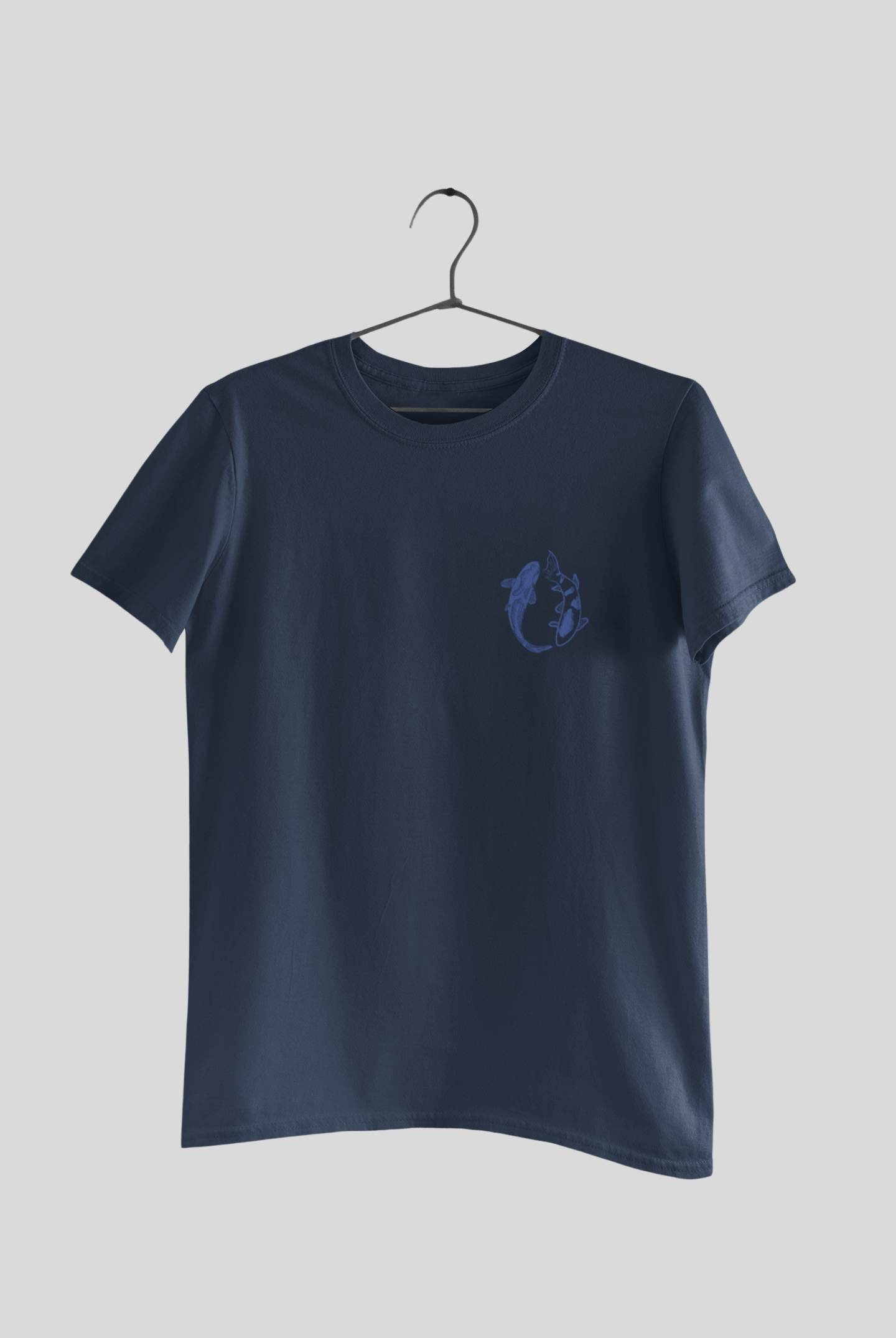 Zevaro Azure Koi T-Shirt