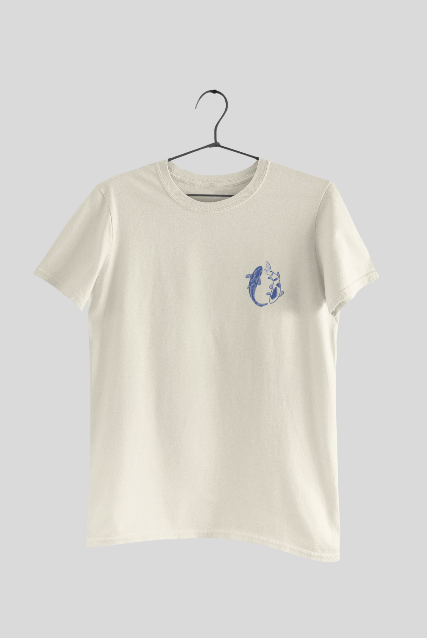 Zevaro Azure Koi T-Shirt