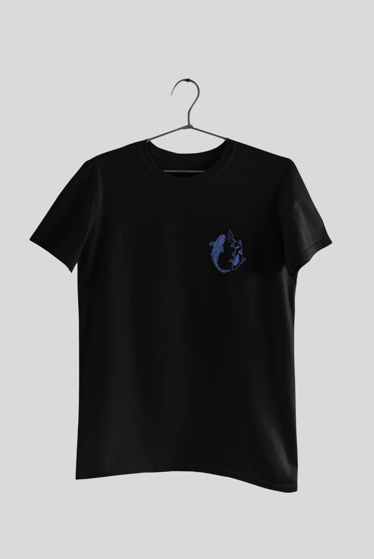 Zevaro Azure Koi T-Shirt